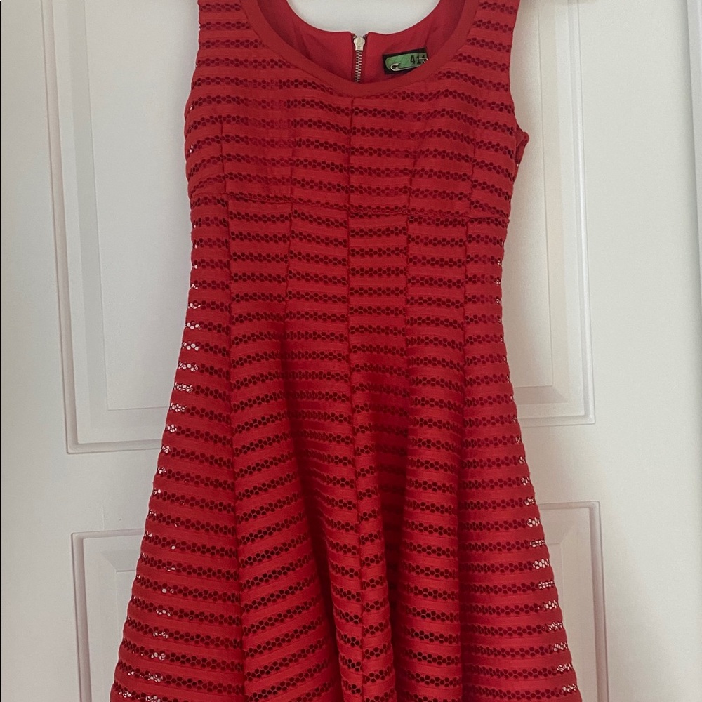 Red dress